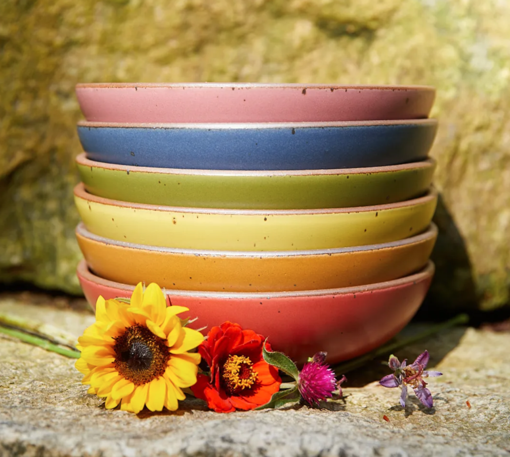 SHFT | Shop | East Fork Pottery x Molly Yeh rainbow bowls